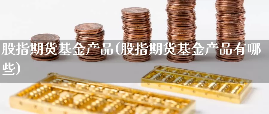 股指期货基金产品(股指期货基金产品有哪些)_https://www.sdzyz.com__第1张