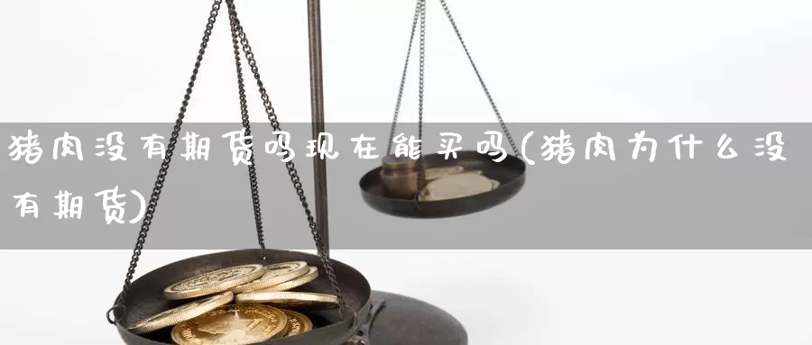 猪肉没有期货吗现在能买吗(猪肉为什么没有期货)_https://www.sdzyz.com__第1张